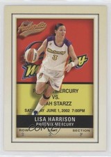 2002 Fleer Authentix WNBA Lisa Harrison #41 3c7