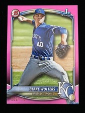2025 Bowman BLAKE WOLTERS 1st Rookie #BD-76 PINK #/175 Kansas City Royals RC SP