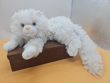 Princess Melissa Doug 12 Plush Lovey Security Cat Fluffy White Kitten Soft HTF