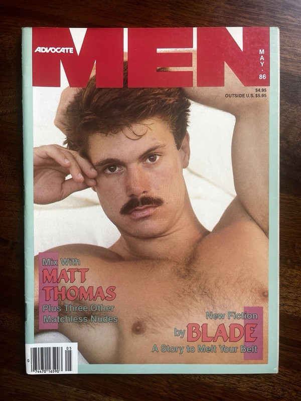 Advocate Men Magazine, May 1986