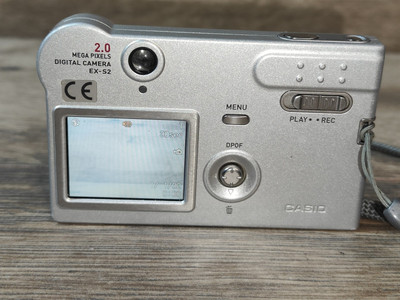 Casio EXILIM EX-S2 3.2MP Digital Camera - Silver - Tested | eBay UK