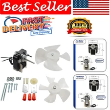 High-Speed 220V Fan Motor APFM-672 Kit for Evaporators & Exhaust Systems