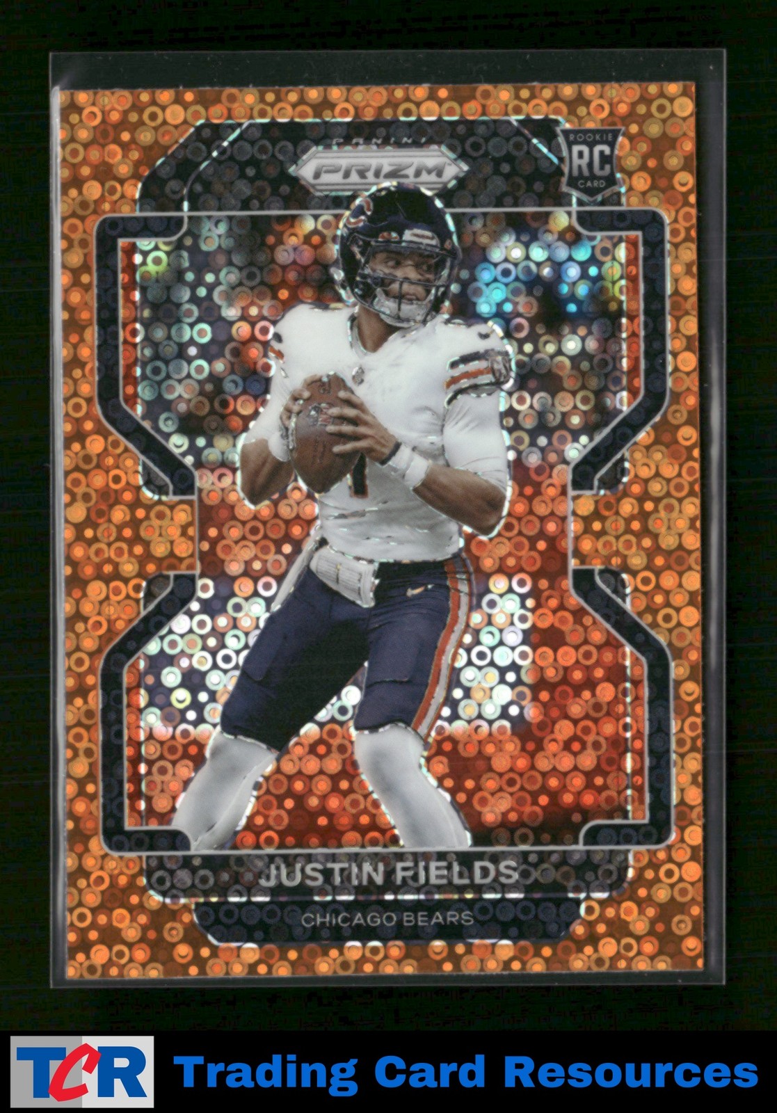 2021 Panini Prizm #334 Justin Fields Disco