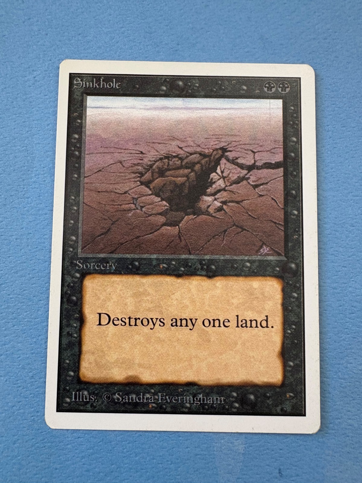 MTG Unlimited Editioon, Sinkhole! 1993 Vintage Magic!