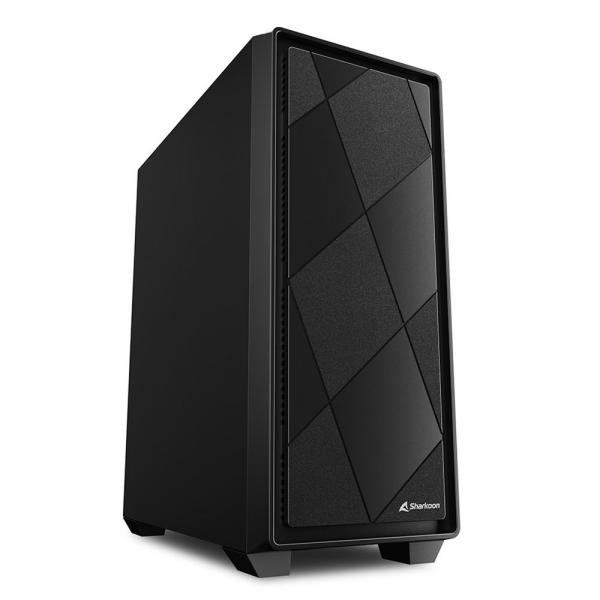 VS8BLACK Sharkoon VS8 Midi Tower Nero - Immagine 5