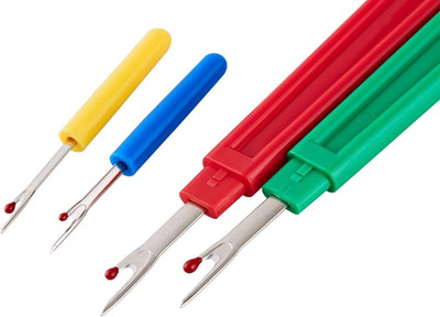 Sewing Seam Ripper Tool,Stitch Remover and Thread Cutter with 2Big+2Small Sea...