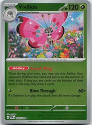Vivillon 009/088 Perfect Order Reverse Holo