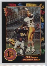 1991 Wild Card Draft Phil Hansen #41 Rookie RC 15se. rookie card picture