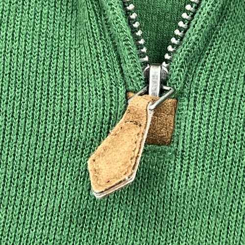 Polo Ralph Lauren 1/4 Zip Pullover Herren XL Grün Strick Langarm Ripppullover - Bild 4 von 11
