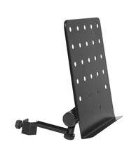 Stagg MUS-ARM 1 Small Perforated Music Stand Plate with Attachable Holder Arm