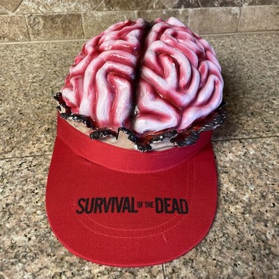 George Romero Survival Of The Dead Promo Hat Cap Latex Brain Film Crew Rubies