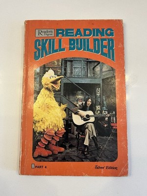 Readers Digest Reading Skill Builder 1977 Sesame Street Big Bird