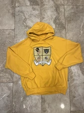 Beyonce Coachella Hoodie Sz Large Gold Applique Crest Official Merch
