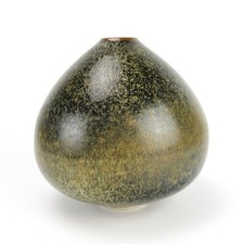 Studio-Keramik Vase gemarkt 60er 70er Jahre V...
