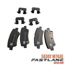 2019-2024 KIA FORTE REAR BRAKE PADS SET NEW OEM 58302 M7A30