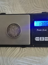 George 3rd Sterling Silver Half Crown VF+  Condition