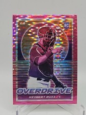 2021 Panini Chronicles #5 Keibert Ruiz RC Overdrive Pink Pulsar Prizm Dodgers 