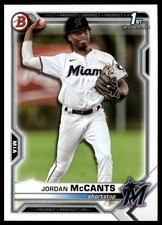 2021 Bowman Draft #BD-26 Jordan McCants