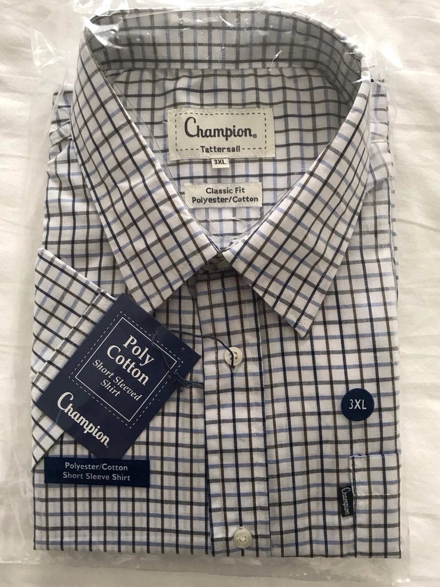 Champion- Tattersall Country Short Sleeve Shirt 3XL Check Classic