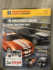 2011 GM Performance Parts Catalogue Book Chevrolet Camaro