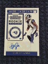 David Long 2019 Panini Contenders Rookie Ticket Auto #175 {CLEAN} Poss 10