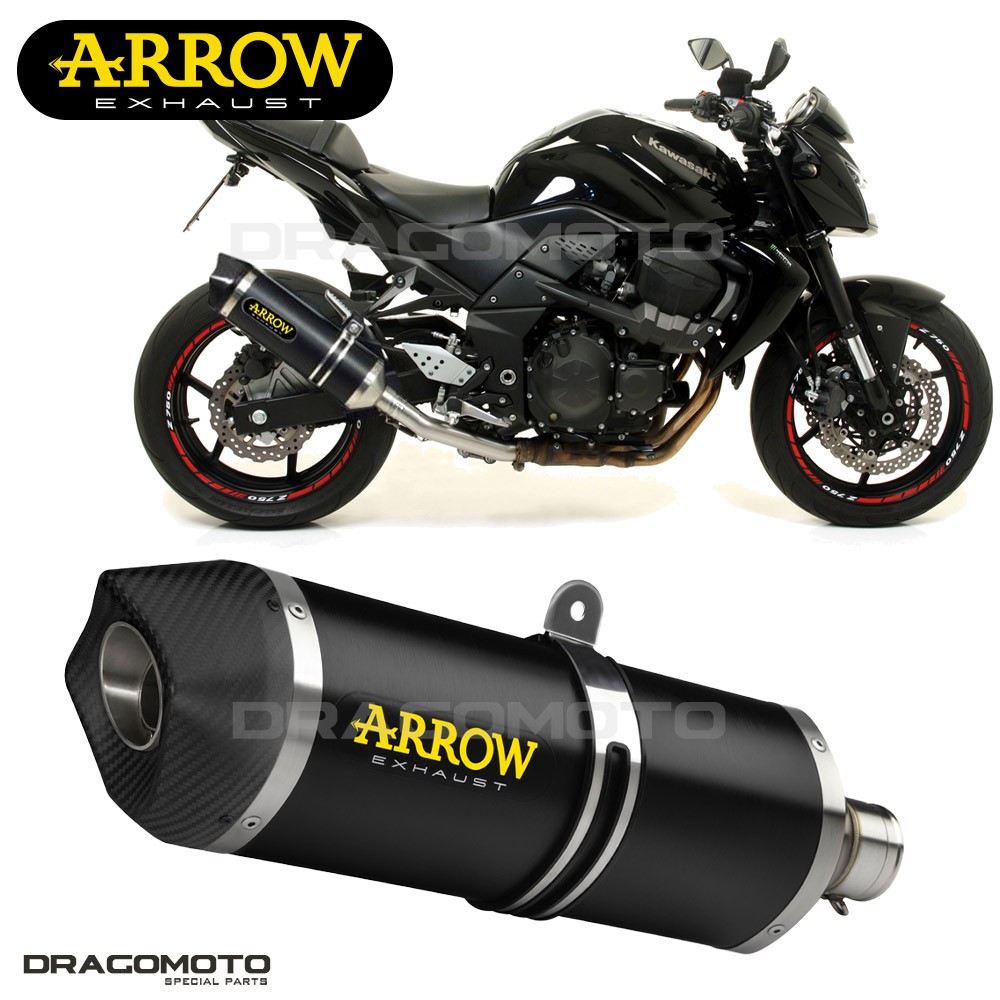 Silencieux ARROW Race-Tech alu pour sublimer vos balades en Kawasaki Z750R