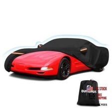 QUNSUNUS Car Cover 1984-2019 with Cotton Lining for Corvette C4 C5 C6 C7