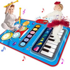 Baby Toys for 1 Year Old,Baby Musical Mat Toddler Toys Age 1-2,3 in 1 Piano D...
