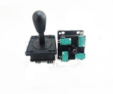 Joystick Arcade Estilo Competición Americana NEGRO 4/8 Vías Mango Elíptico