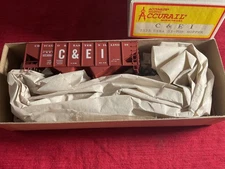 ACCURAIL HO-SCALE CHICAGO EASTERN ILLINOIS 55-TON HOPPER KIT #2535 BRAND NEW! 🚂