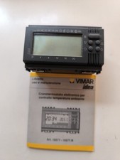 CRONOTERMOSTATO TERMOSTATO SETTIMANALE VIMAR 16577 SERIE IDEA