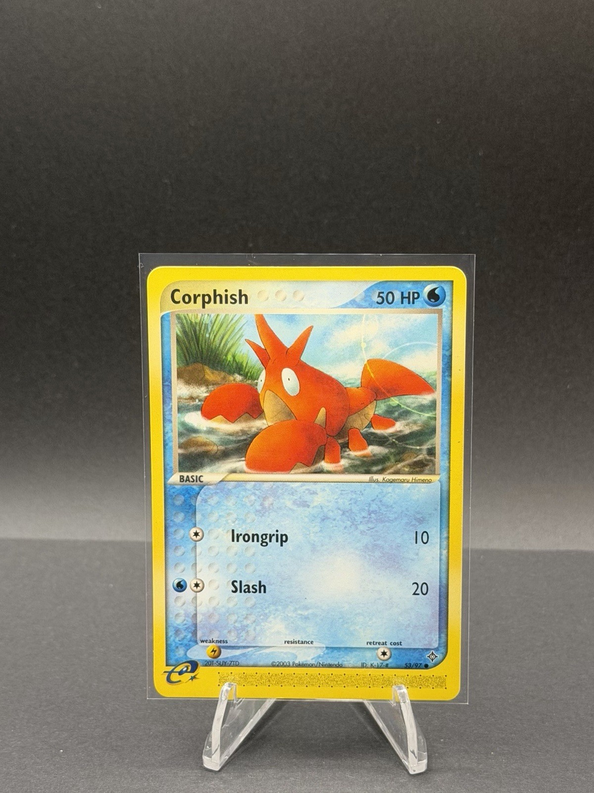Pokémon TCG- Corphish 53/97 EX Dragon Normal NM