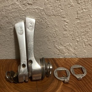 Campagnolo Super Record Friction Shifter Set Down Tube Italie Vintage
