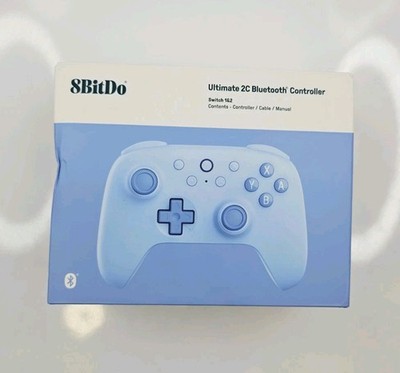 8BitDo Ultimate 2C Bluetooth Controller for Switch/Switch 2 - Blue