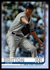 Zack Britton New York Yankees 2019 Topps Update Rainbow Foil #US214