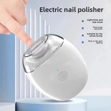 Electric Nail Grinder Automatic LED Light Trimmer Toe Cutter Usb Rechargeable