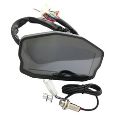 Universal Motorcycle Controller Adjustable Speedometer Odometer LCD Display