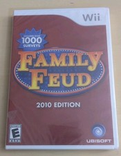 Family Feud 2010 Edition Nintendo Wii Complete New Sealed