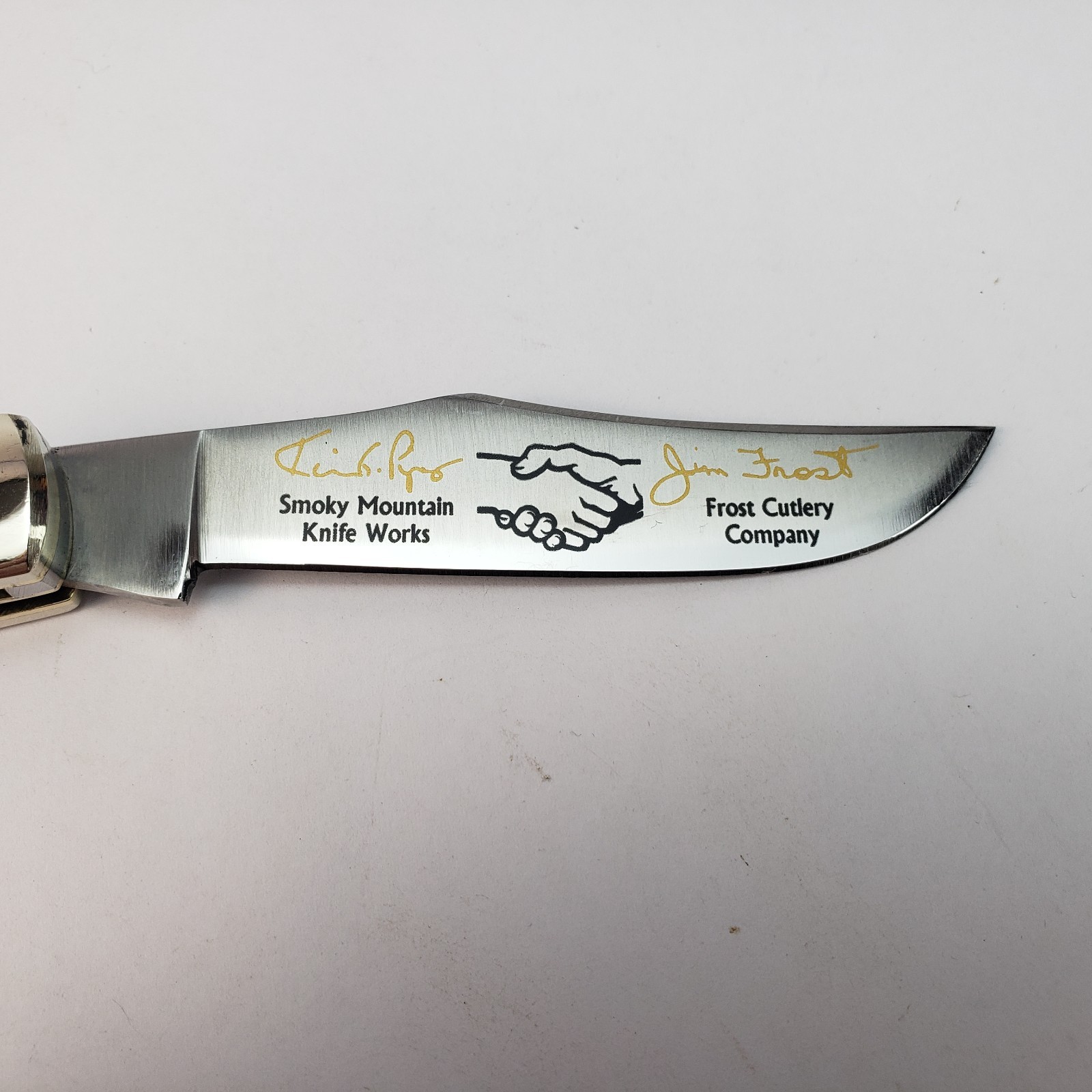 Frost Cutlery 5" 14-177 BDWG 2003   "The President,s Knife"  Master Muskrat  NOS