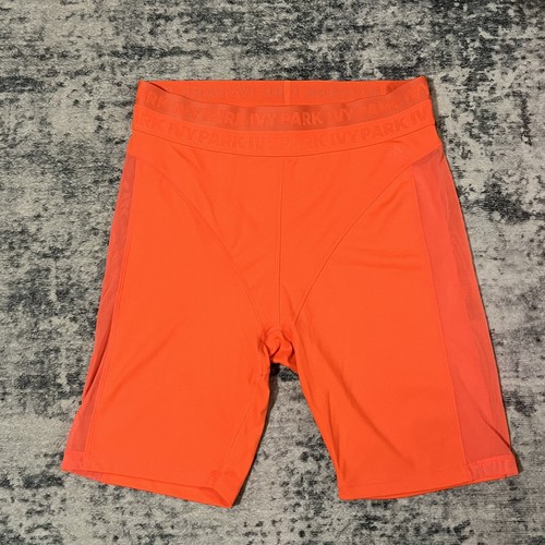 Ivy Park x adidas Cycling Shorts Orange Beyonce UK 19 US L GK4894