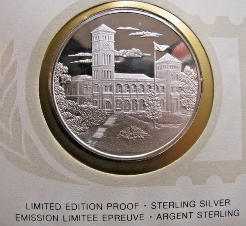 BULLION -1978 International Society Of Postmasters Silver Proof - CORONATION