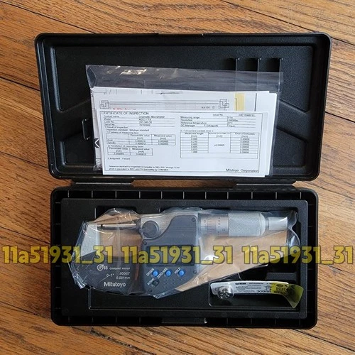 Mitutoyo 293-240-30 Coolant Proof Micrometer 0-1 Inch Mitutoyo Digimatic Micrometer 293-340-30 Coolant Proof 0-1 .00005 - 0.001mm#HL