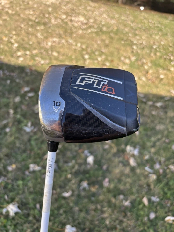 CALLAWAY FT-IQ, 10 DEGREE DRIVER, FUBUKI 60g REGULAR FLEX GRAPHITE SHAFT - Image 2 of 4