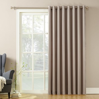 Sun Zero Barrow Energy Efficient 84''W x 100''L (Pack of 1), Stone Beige 
