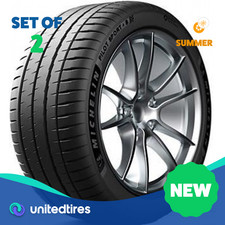 Set Of 2 New P 27535zr19 Michelin Pilot Sport 4 S 100y