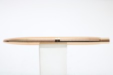 Vintage Chased Barley Rose Gold Miniature Ballpoint Pen