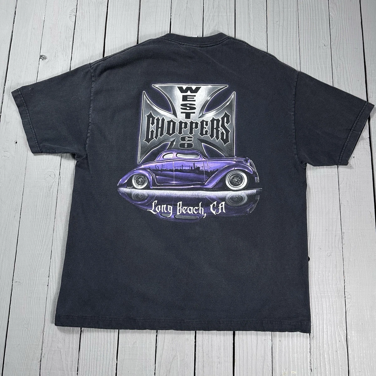 Size L West Coast Choppers Regular Size T-Shirts for Men for sale