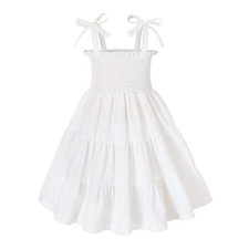 Baby Girls Rainbow Dress Princess Sleeveless Halter Beach Tutu Sundress 3-4T...