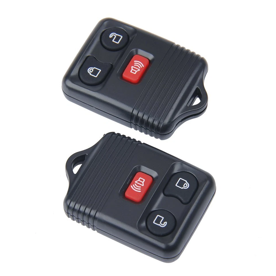 2X Alarma Transmisora Llavero Control Remoto Coche Entrada Sin Llave Para Ford F150 F25 Foto 3 de 4