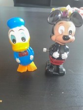 1977 Mickey and Donald TOMY Windup Toys - Still Work